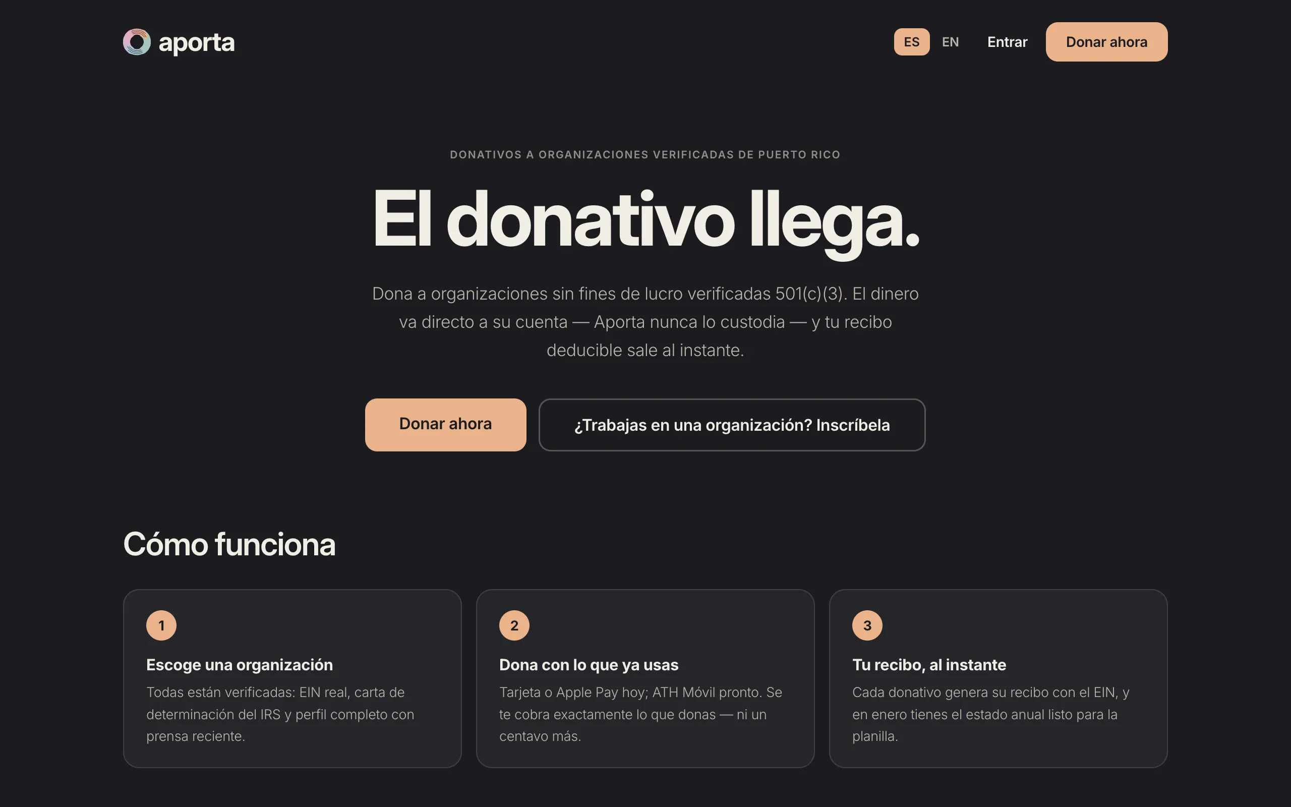 Aporta
