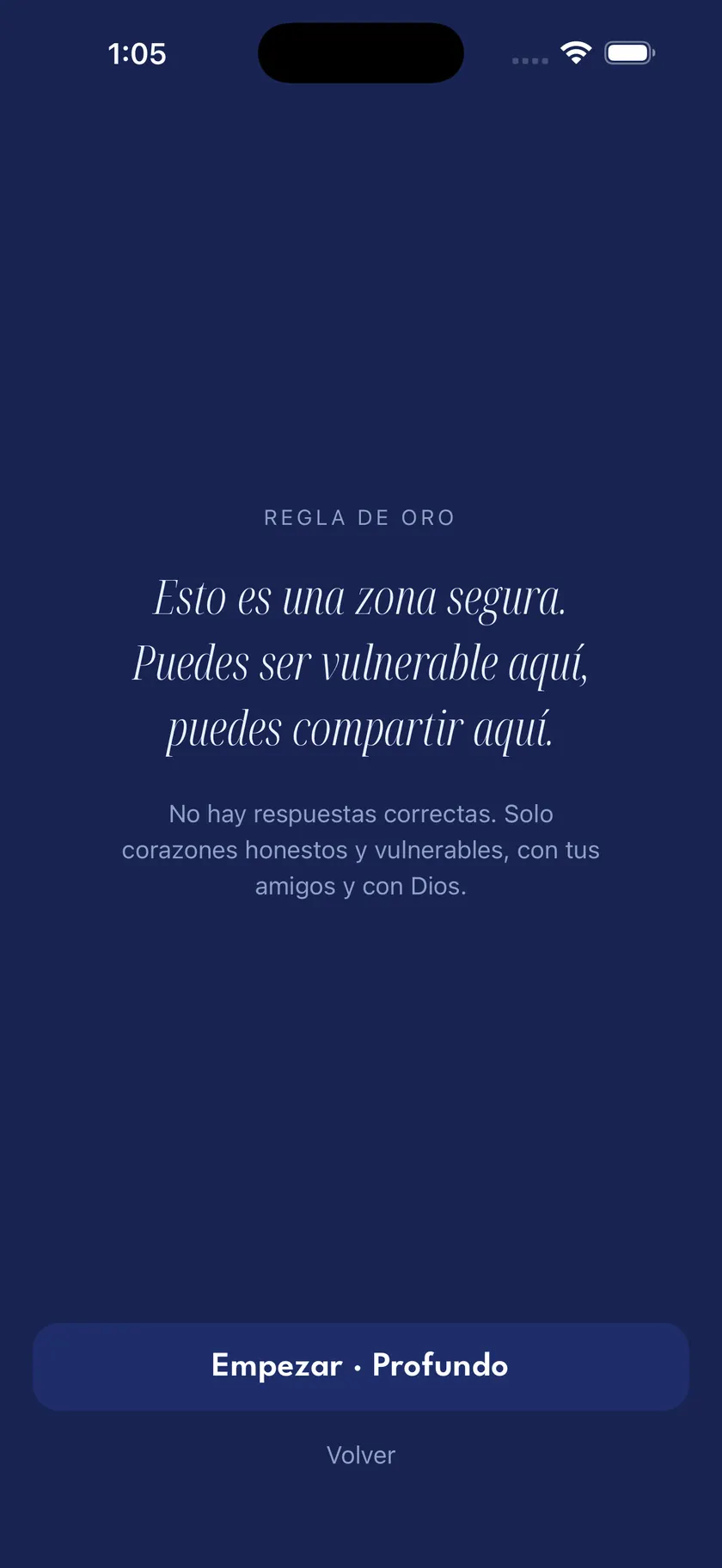 intencionalmente — La regla de oro